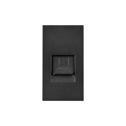 Synerji DECO CAT6 Data Single Module – dark data module with RJ45 port