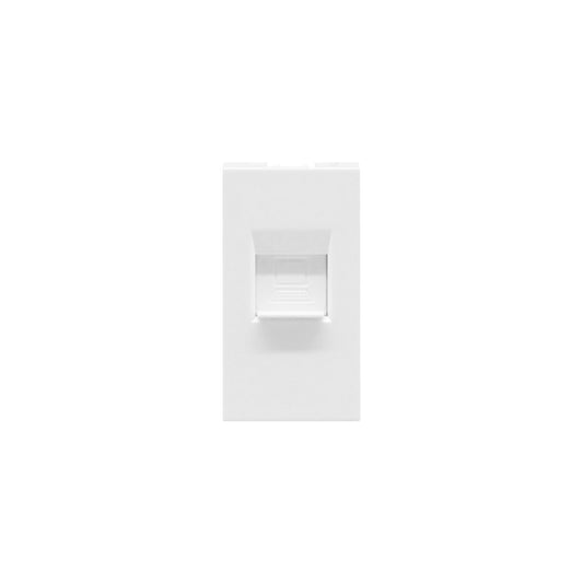 Synerji DECO CAT6 Data Single Module – RJ45, 1/2 or 1/3 Grid, 4 Colours