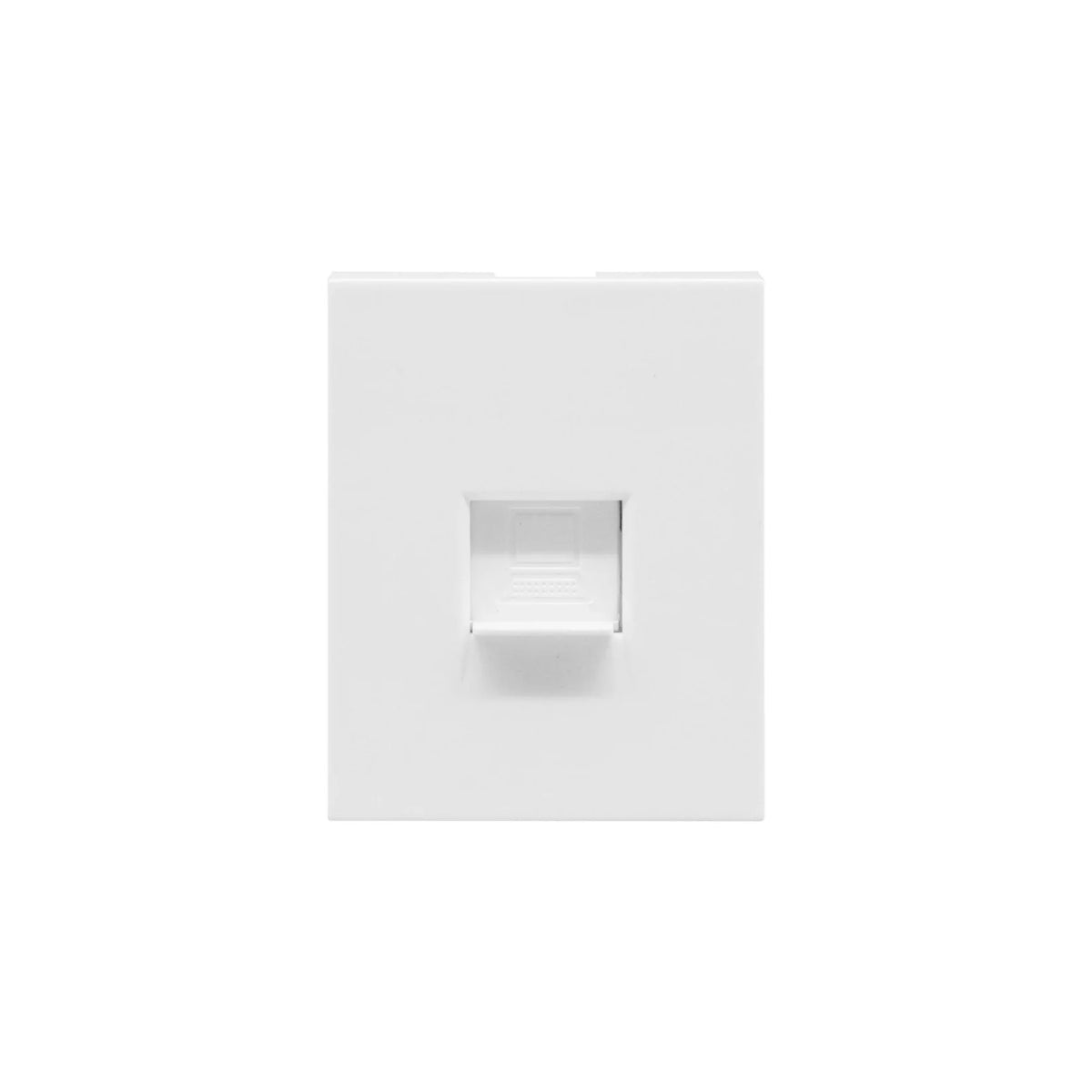 Synerji DECO CAT6 Data Single Module – white data module with RJ45 port