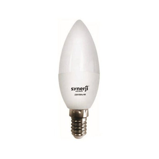 Synerji Dimmable LED Candle Bulb – E14/ES/BC/B15D, 3000K/4000K, 470lm