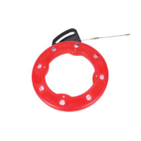 Synerji Fish Tape – Red Nylon or Blue Steel Cable, 30m/50m