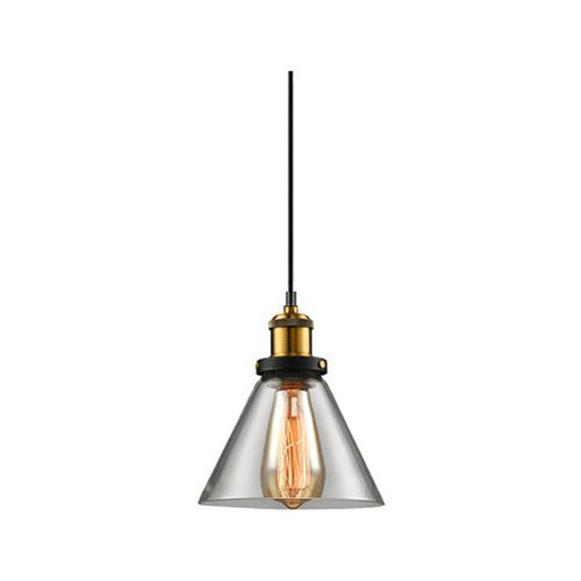 Synerji Glass Pendant Light – Matt Brown Bronze, ES, IP20 – SYIPN014MBNBZES