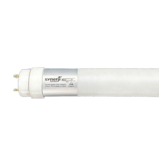 Synerji LED Glass Econo T8 Tube – 18W 4ft / 24W 5ft, 6500K, G13