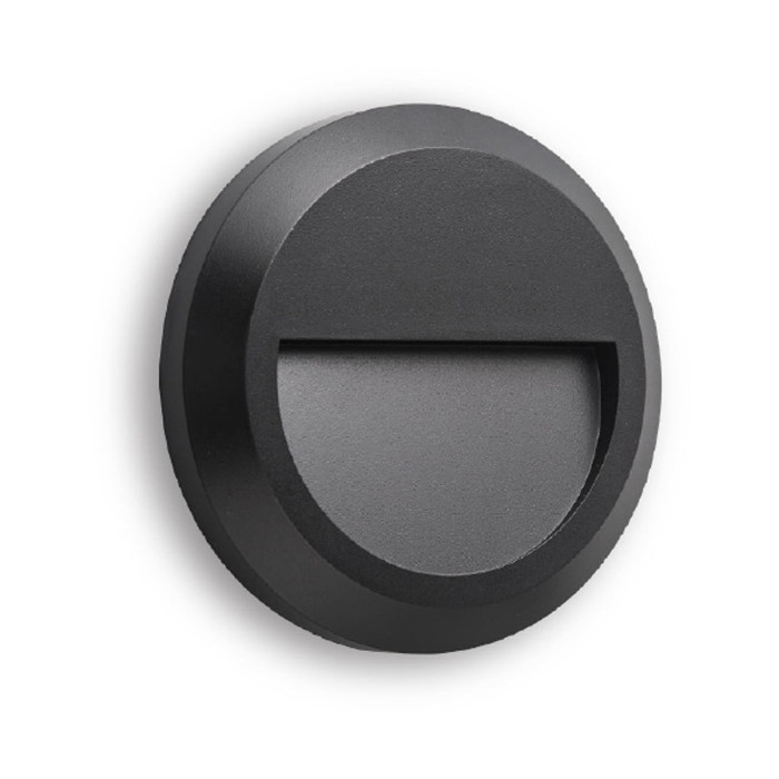Synerji LED Outdoor Path Light – 2W, 4000K, IP65, Black/Grey