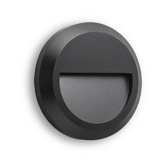 Synerji LED Outdoor Path Light – 2W, 4000K, IP65, Black/Grey