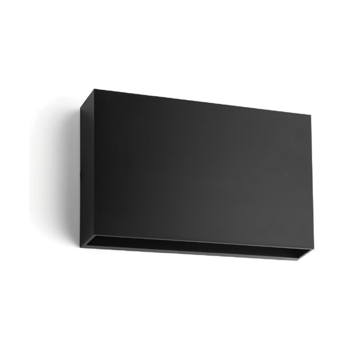 Synerji LED Outdoor Wall Light – 12W, 700lm, 4000K, IP65, Black/White