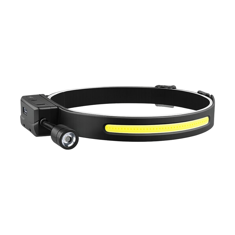 Rechargeable LED Headlamp COB + XPE – Synerji