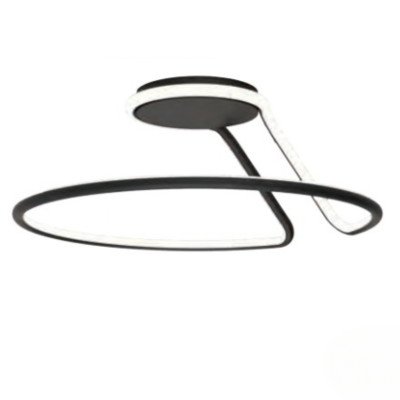 Synerji Round LED Ceiling Light – 28W, 1260lm, 4000K, IP20, Black or White