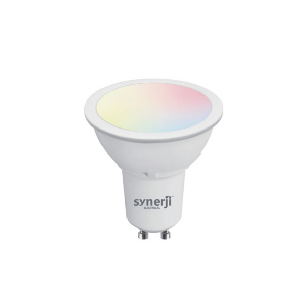 Synerji smart LED GU10 globe, 4.5W, 400lm