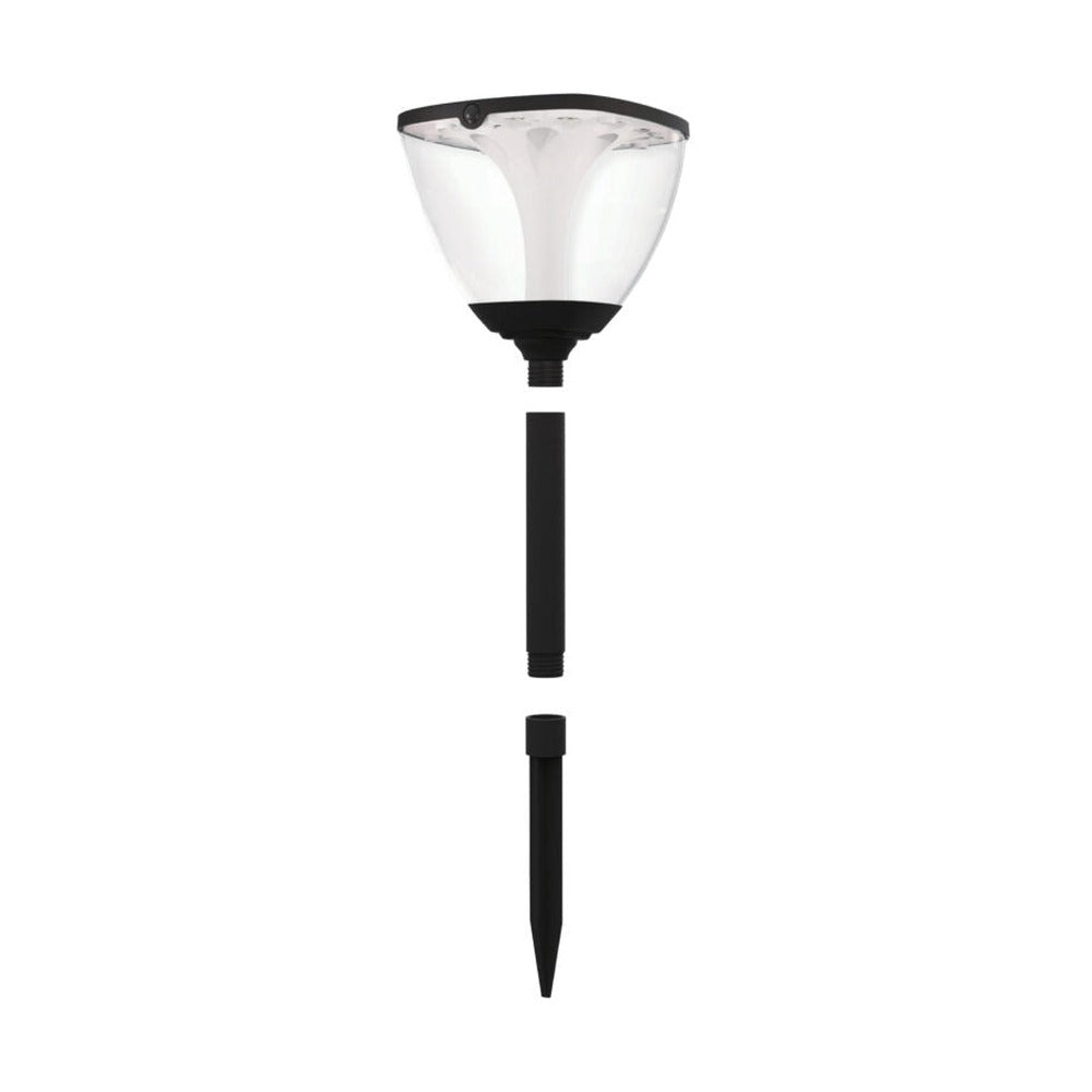 Synerji Solar Garden Light – 2.6Ah Li-ion Battery, IP54, 330mm Wide