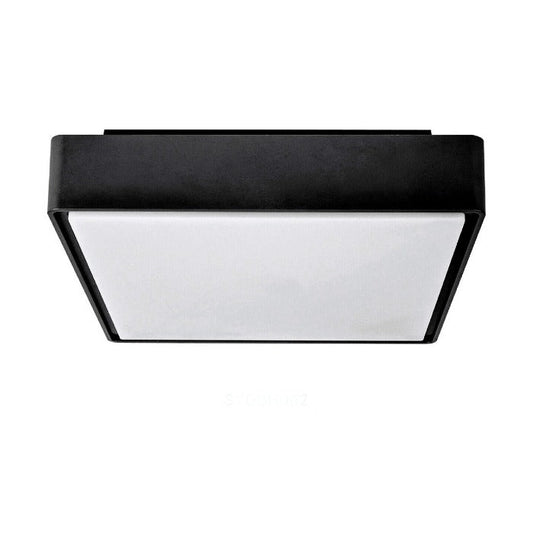 Synerji Square LED Bulkhead – 10W/16W/21W, 4000K, IP65, Black/Grey