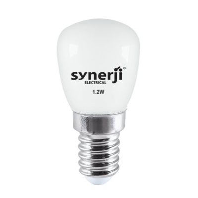Synerji T26 LED Domestic Lamp – 1.2W, E14, 3000K Warm White